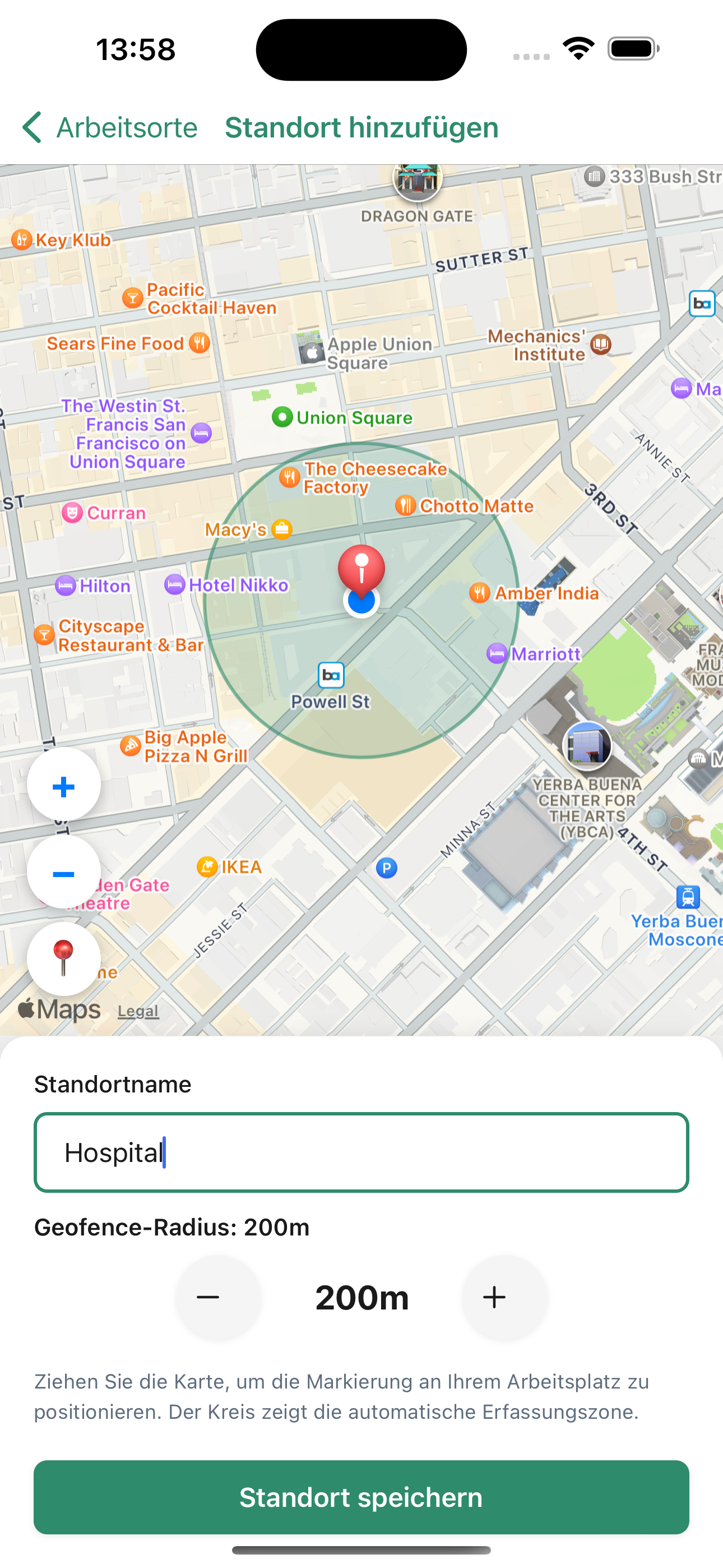 Set up geofencing
